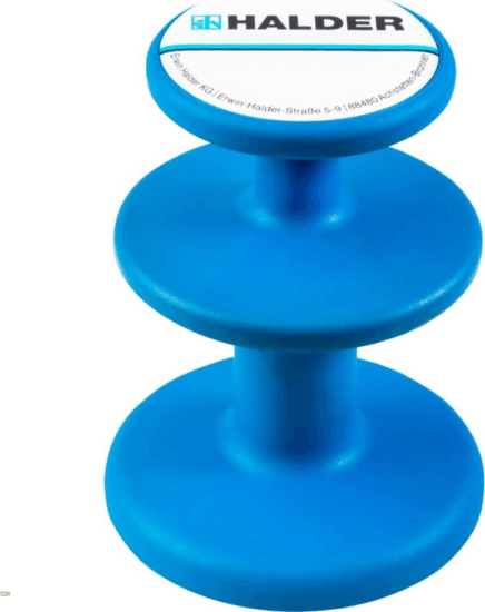 Halder 3688002 Mágneses fali tartó 1x10 - Kék