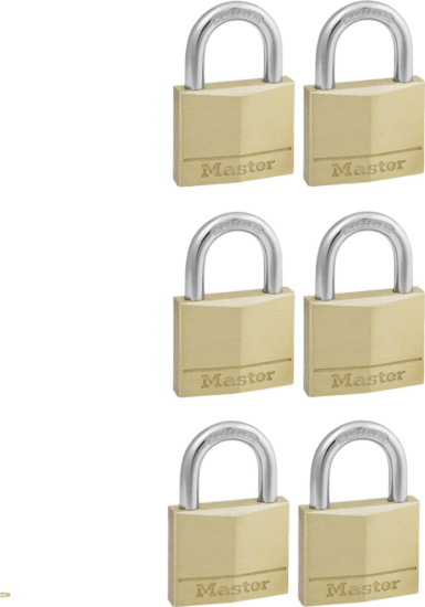 Master Lock 140EURSIX Biztonsági lakat (6db/csomag)