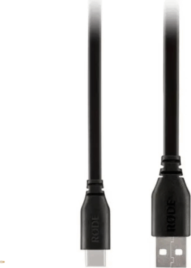 Rode SC18 USB-C apa - USB-A apa 2.0 Adat és Töltőkábel 1.5m - Fekete