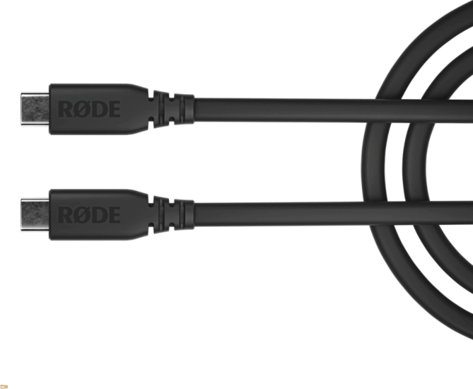 Rode SC17 USB-C apa - USB-C apa 2.0 Adat és Töltőkábel 1.5m - Fekete