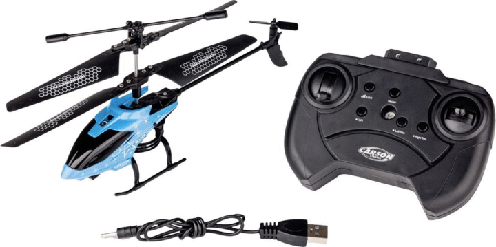 Carson RTF Starter Tyrann 230 IR 2Ch Távirányítós helikopter - Kék