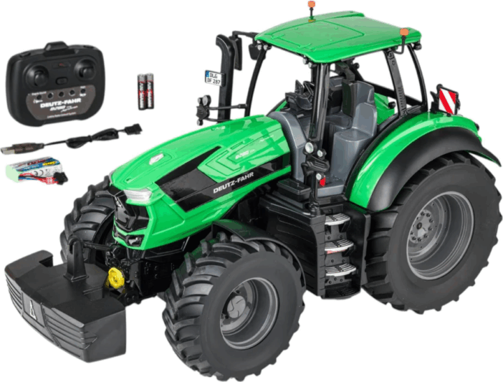 Carson RTR Deutz-Fahr 8280 TTV Távirányítós traktor 1:16 - Zöld Carson RTR Deutz-Fahr 8280 TTV Távirányítós traktor 1:16 - Zöld
