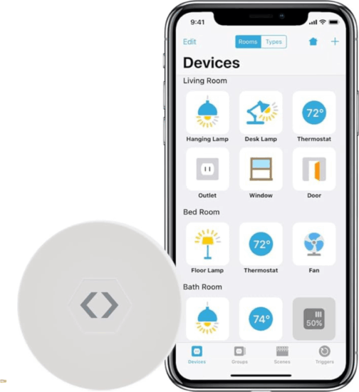 LinkDesk EU100000 Okos jelenlét érzékelő iPhone és iPad készülékekhez - Fehér