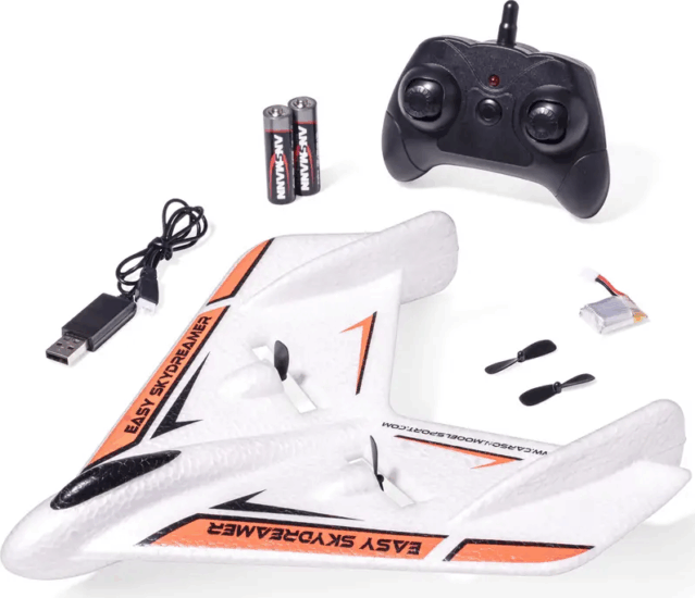 Carson RTF Easy Skydreamer 2,4G Távirányítós repülő - Fehér/Narancs