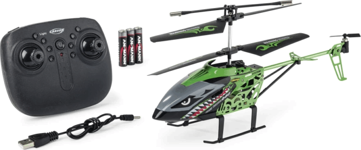 Carson RTF Easy Tyrann 280 2,4G Távirányítós helikopter - Zöld / Fekete Carson RTF Easy Tyrann 280 2,4G Távirányítós helikopter - Zöld / Fekete