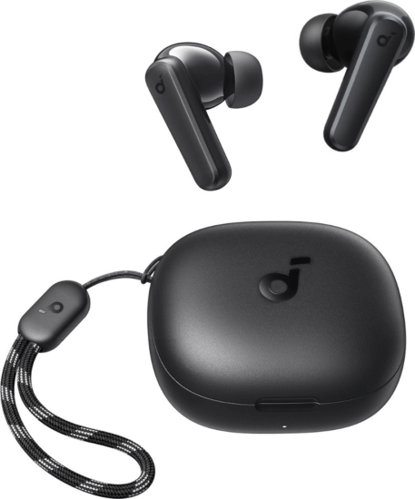 Soundcore R50i Bluetooth Fülhallgató Headset Töltőtokban - Fekete