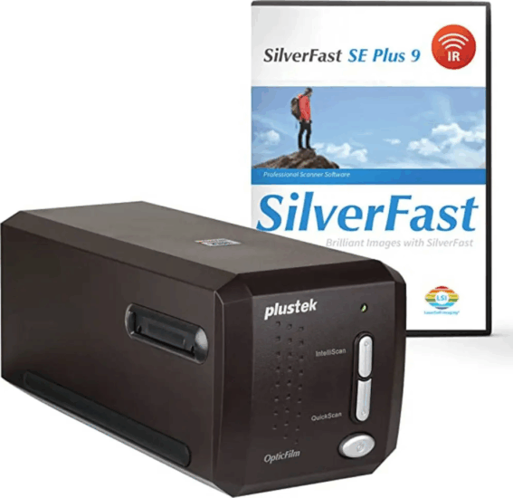 Plustek OpticFilm 8300 i SilverFast SE Diafilm dia és negatív szkenner
