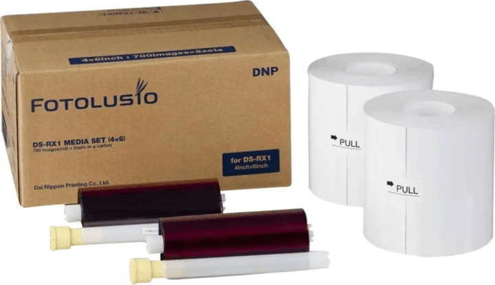 DNP DS-RX 1 HS Media készlet DS-RX1 / DS-RX1 HS festékszublimációs nyomtatókhoz ((2x700 db/csomag)