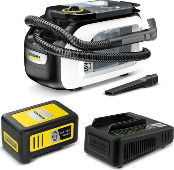 Kärcher SE 3-18 Compact Home Akkus kárpittisztító 18 V | 1 x 5 Ah akku + töltő
