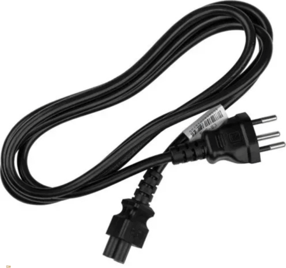 Energy NN CB-3-S 230V Svájci-J - C5 Hálózati tápkábel 1.8m - Fekete