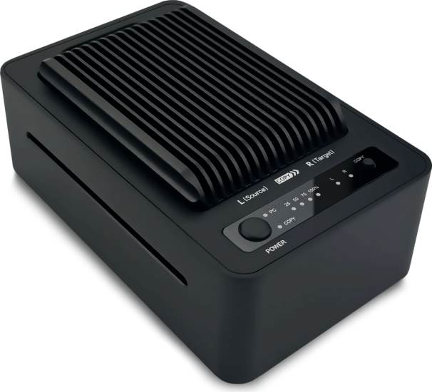 FANTEC NVMe-X2U32-20G SSD dokkoló és klónozó állomás (USB 3.2 - SATA)