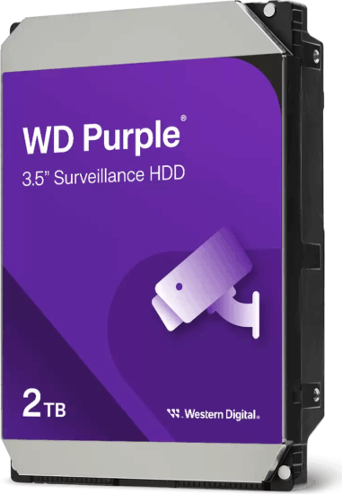 Western Digital 2.0TB WD23PURZ Purple Recertified SARA 3,5" DVR HDD
