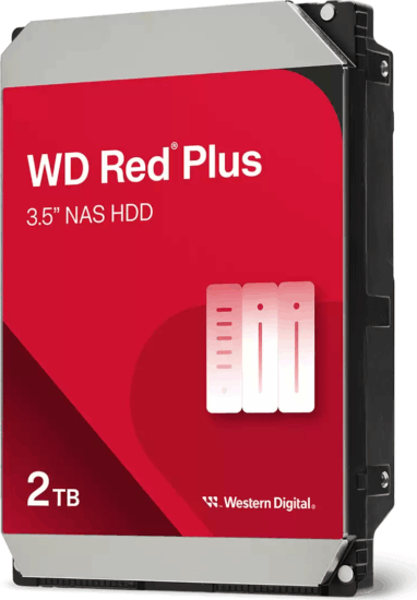 Western Digital 2.0TB WD20EFPX Red Plus Recertified SATA 3,5" NAS HDD