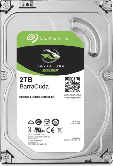 Seagate 2.0TB ST2000DM008 BarraCuda Recertified SATA 3,5" DVR HDD