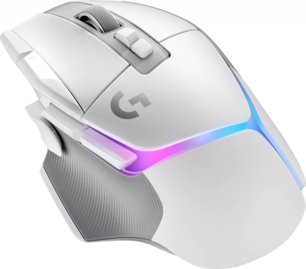 Logitech Mouse G G502 X PLUS RF Wireless RGB Gaming Egér - Fehér