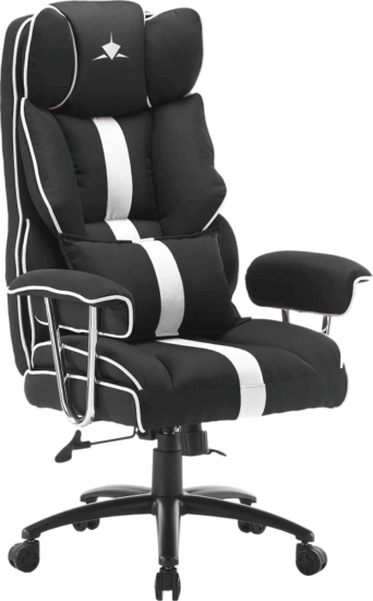 White Shark Le Mans Gamer Szék - Fekete / Fehér White Shark Le Mans Gamer Szék - Fekete / Fehér