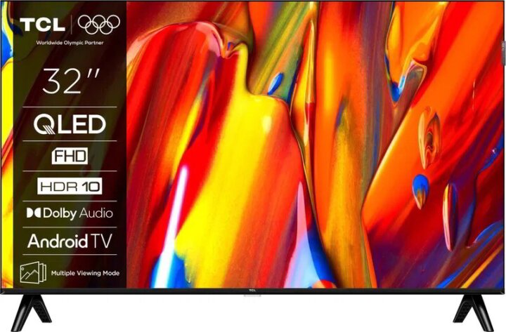 TCL 32" 32V5C 16:9 FullHD QLED Smart Google TV