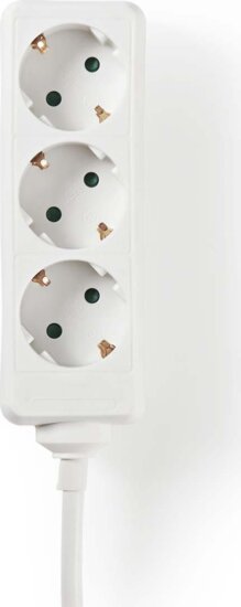 Nedis EXSO315F1WTB 3680 W földelt 3 aljzatos Hálózati elosztó 1,5m - Fehér