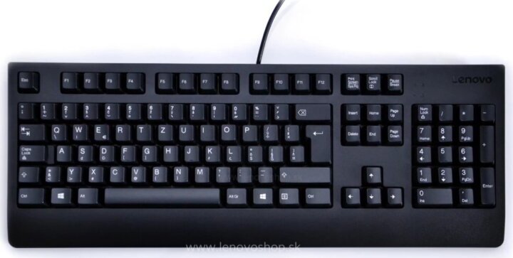 LENOVO Preferred Pro II Vezetékes USB Billentyűzet HUN - Fekete