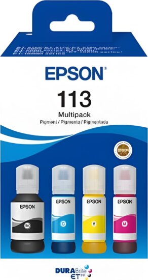 Epson 113 EcoTank C13T06B640 Eredeti Toner Multipack - Fekete/Cián/Magenta/Sárga