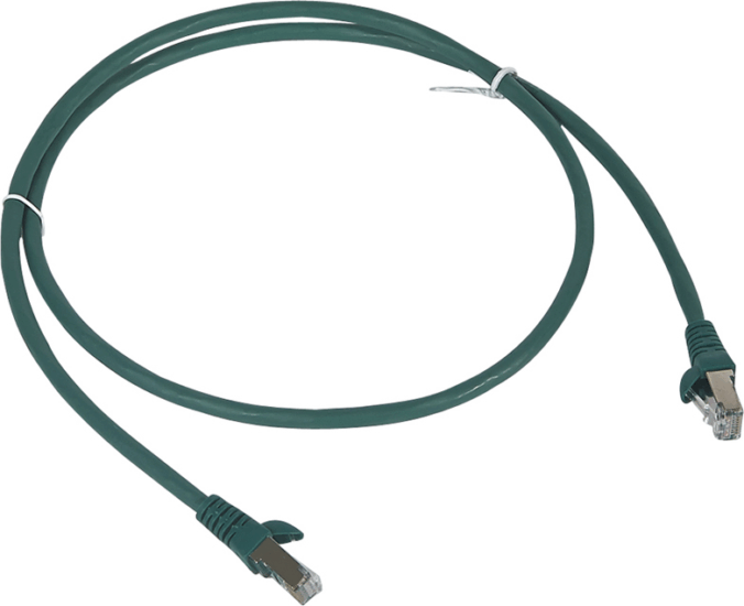 LEGRAND F/UTP CAT6 RJ45 patch kábel 2m - Zöld