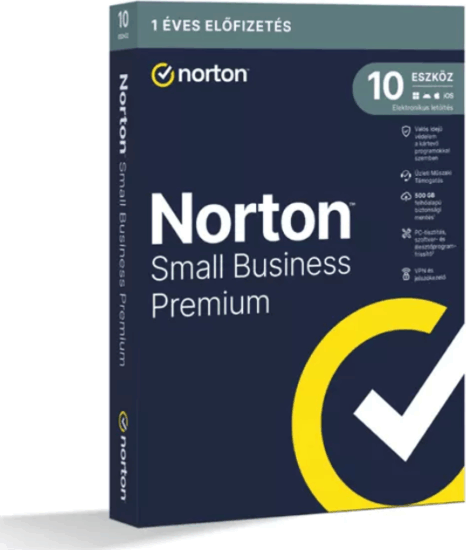 Norton Small Business 2.0 250GB HUN vírusirtó szoftver (10 PC / 1 év)