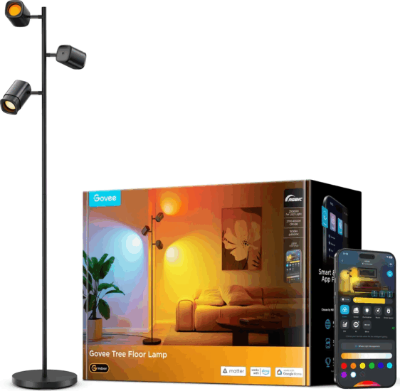 Govee H60B2311 Bluetooth Tree Beltéri állólámpa 157 cm - RGBWW Govee H60B2311 Bluetooth Tree Beltéri állólámpa 157 cm - RGBWW