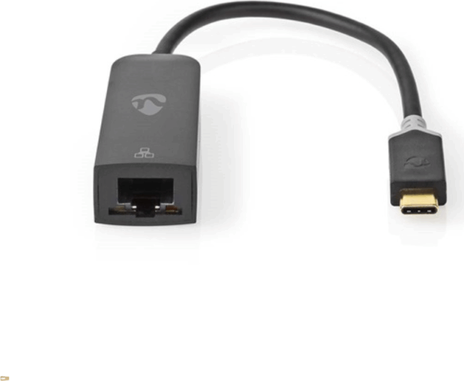 Nedis CCBW64952AT02 USB-C 3.2 apa - RJ45 anya 200mm Átalakító adapter