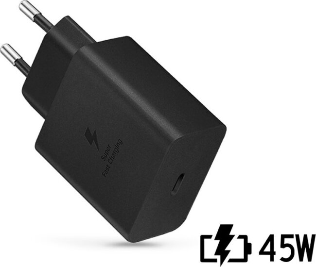 Samsung SA185915 USB-C Hálózati Gyorstöltő 45W - Fekete