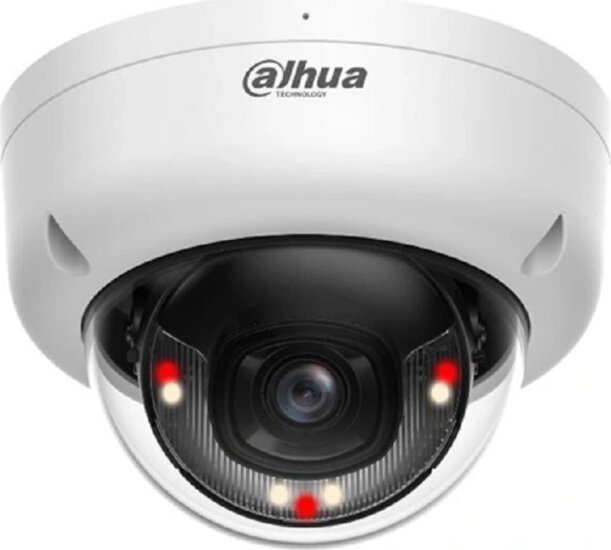 Dahua IPC-HDBW1439E1-A-IL 2,8mm 4MP kültéri IP dome kamera - Fehér
