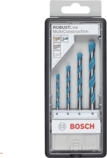 Bosch Ø 4 - 8 mm HSS Hengeres többcélú készlet (4db/csomag) Bosch Ø 4 - 8 mm HSS Hengeres többcélú készlet (4db/csomag)