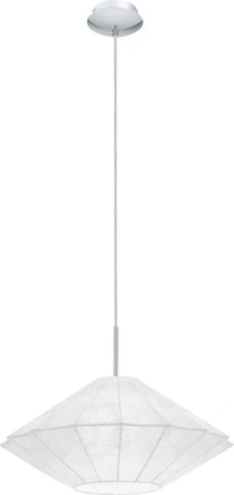 Eglo 91893 60W E27 Függesztett Lámpatest - Fehér