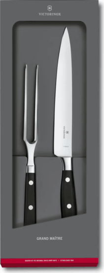 Victorinox 7.7243.2 Grand Maitre Két darabos tálaló eszköz készlet - Fekete