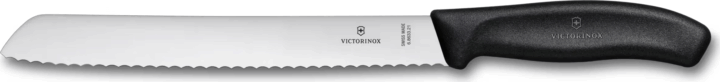 Victorinox 6.8633.21B Swiss Classic Rozsadamentes acél Kenyérvágó kés 21cm - Fekete