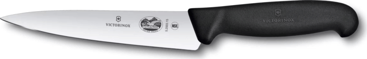 Victorinox 5.2003.15B Fibrox Konyhakés 15cm - Fekete