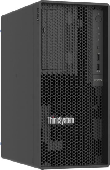 Lenovo ST50 V3 Torony szerver (Intel Xeon 6315P 2.8Ghz / 16GB DDR5 / 960GB SSD / 500W)