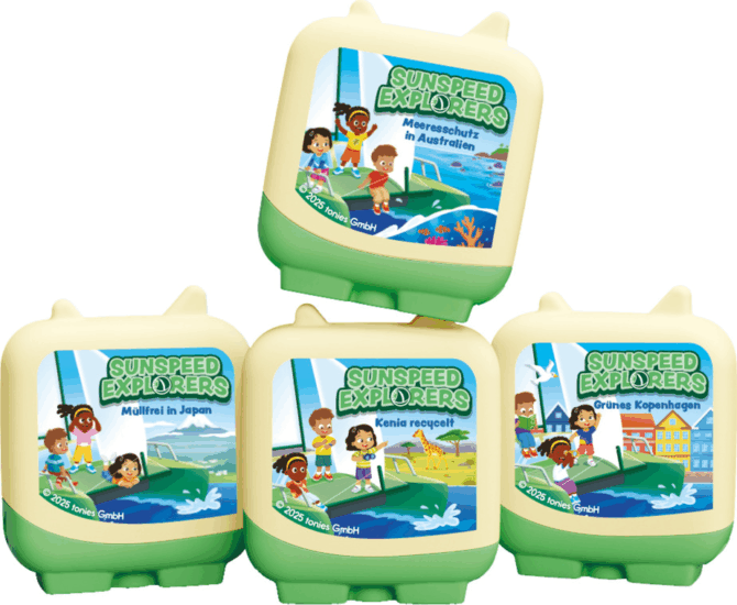 Tonies Clever A Napsebességű Felfedezők 4 darabos készlet