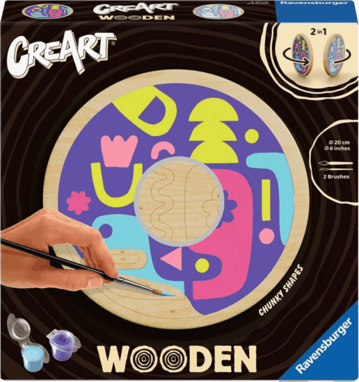 Ravensburger 25922 CreArt Wooden Festés számok szerint fára