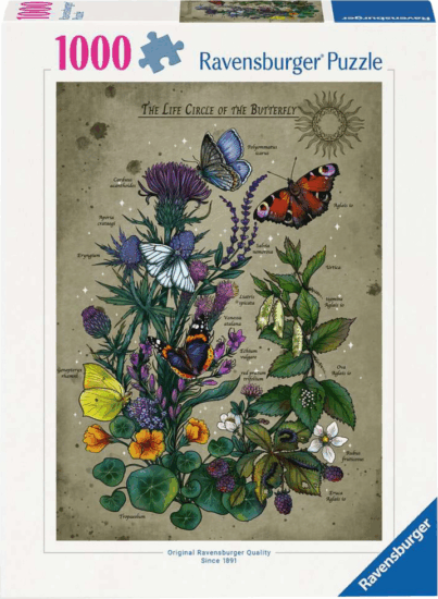 Ravensburger A Pillangó életciklusa 1000 darabos puzzle