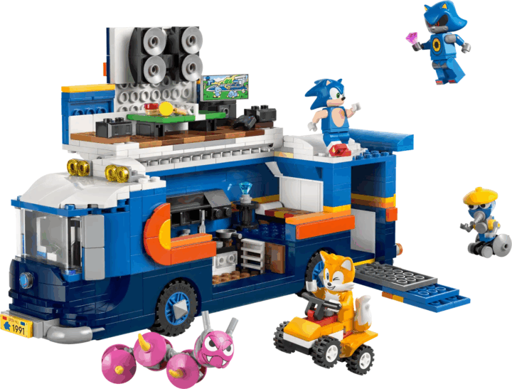 LEGO 77006 Sonic - Sonic Csapatának Járműbázisa