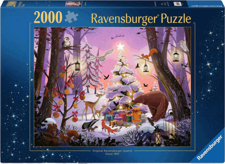 Ravensburger Karácsony az erdőben 2000 darabos puzzle