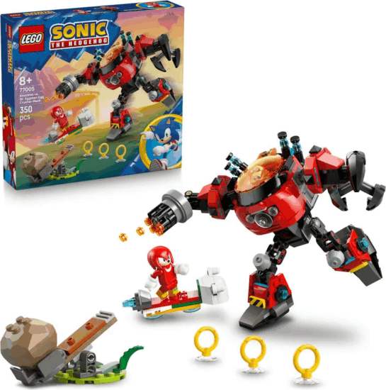 LEGO 77005 Sonic - Knuckles vs. Dr. Eggman Egg Crusher Robotja