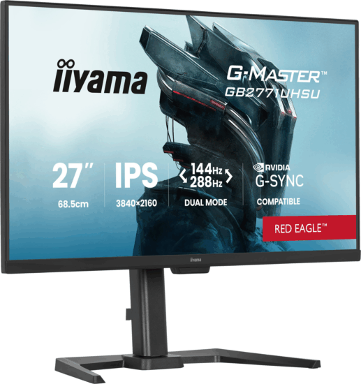 iiyama 27" GB2771UHSU-B1 G-Master 16:9 4K UHD IPS LED Gaming Monitor - Fekete