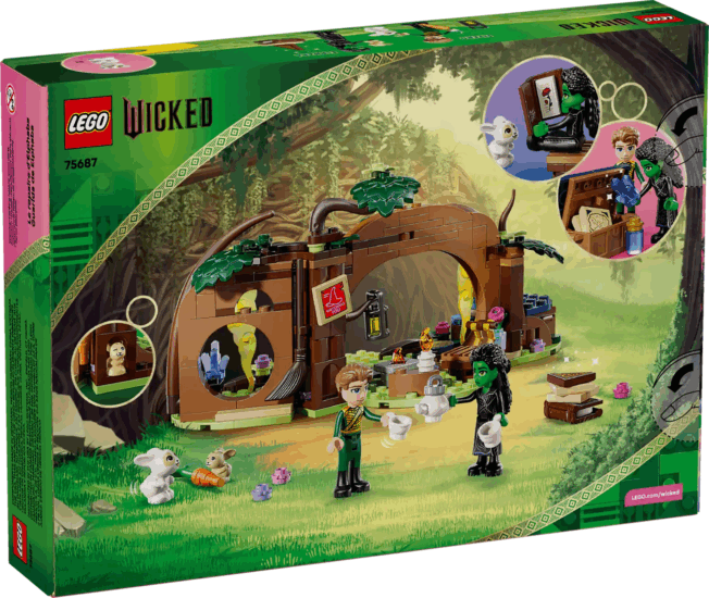 LEGO 75687 Wicked - Elphaba Rejtekhelye