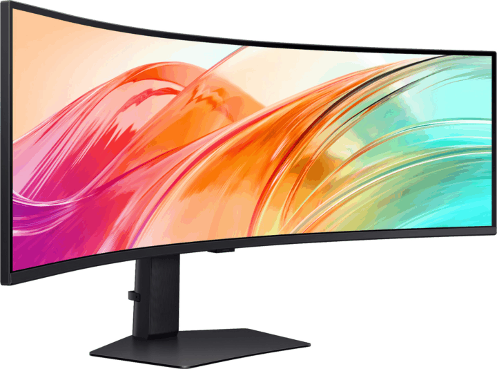 Samsung 49" S49F950UAU ViewFinity 32:9 WQHD VA LED Ívelt Monitor - Fekete