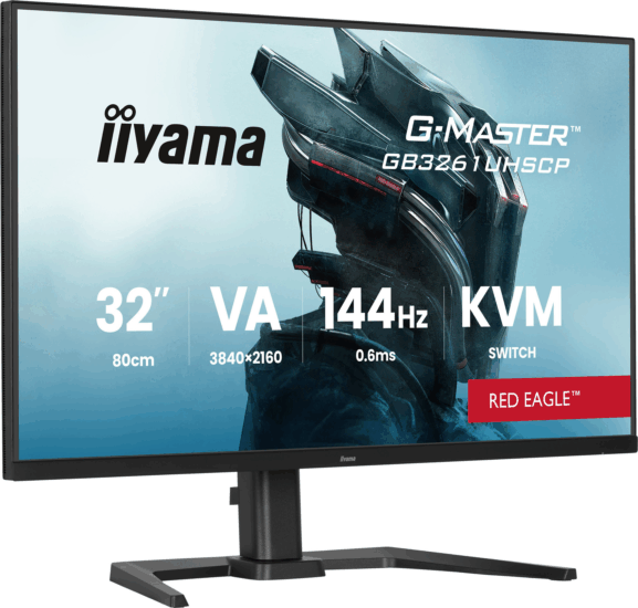 iiyama 31.5" GB3261UHSCP-B1 G-Master 16:9 4K UHD VA LED Gaming Monitor - Fekete