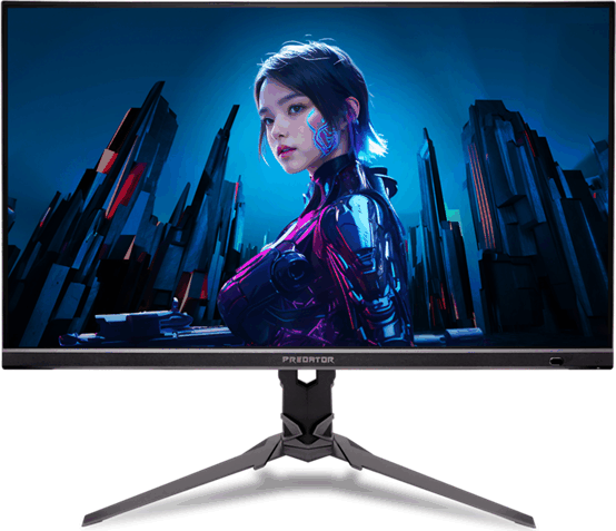 Acer 31.5" XB323QKV4bmiiprx Predator 16:9 4K UHD IPS LCD Gaming Monitor - Fekete