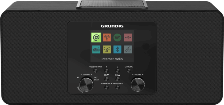 Grundig DTR 6100 Internet Rádió - Fekete