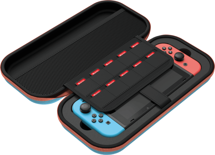 Venom VS4955 Nintendo Switch 2/Switch/OLED/Lite Hordtáska - Kék/Narancs