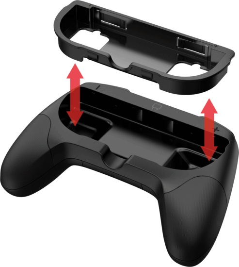 VENOM VS4956 Nintendo Switch 2/Switch Twin Grips Pack Kontroller Markolat Szett - Fekete